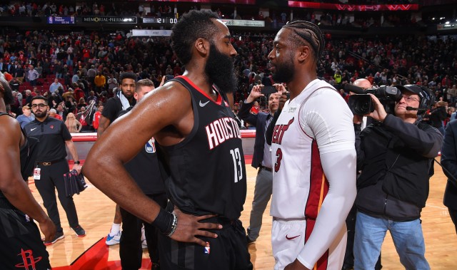 皮尔斯：哈登进攻更好&amp;韦德防守更强 就助队赢球而言我会选韦德